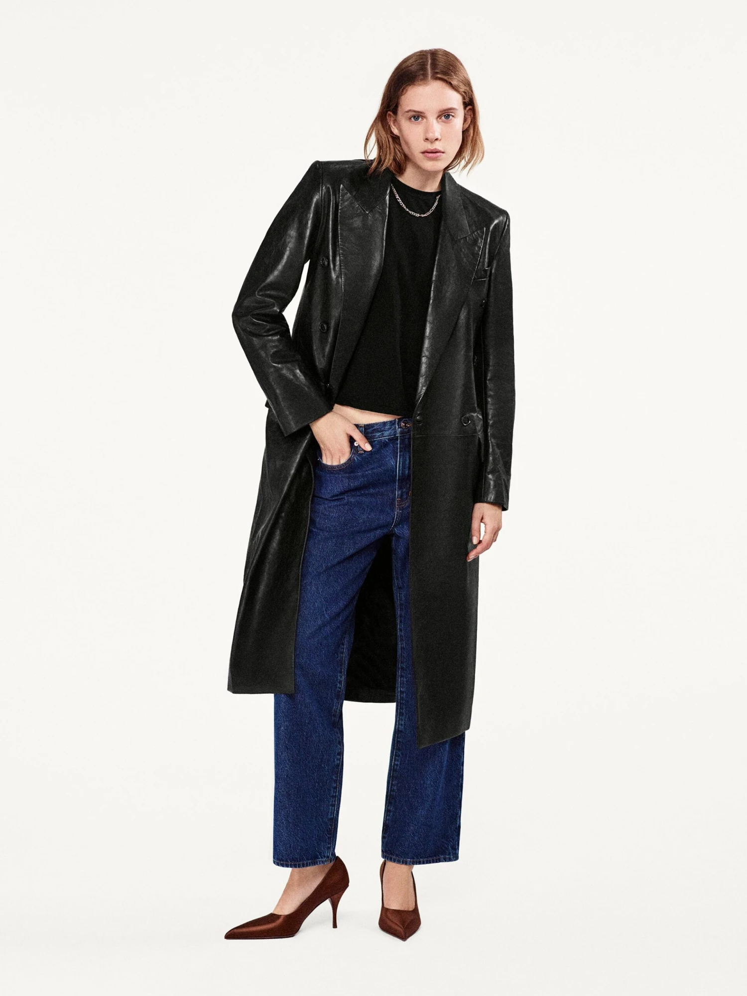 The Luxe Baby Tee -- Black - Image 2