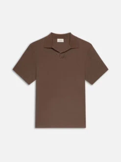 Jacquard Polo -- Soft Mocha