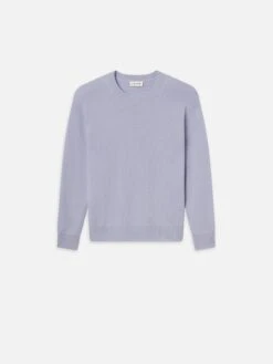 Light Weight Cashmere Crewneck -- Baby Blue