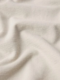 Boxy Textured Tee -- Off White -Frame Clothing Store MP25JTE004 OFFW FABRIC DET top texture detail image