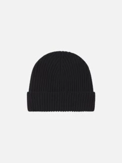 Knit Beanie -- Black